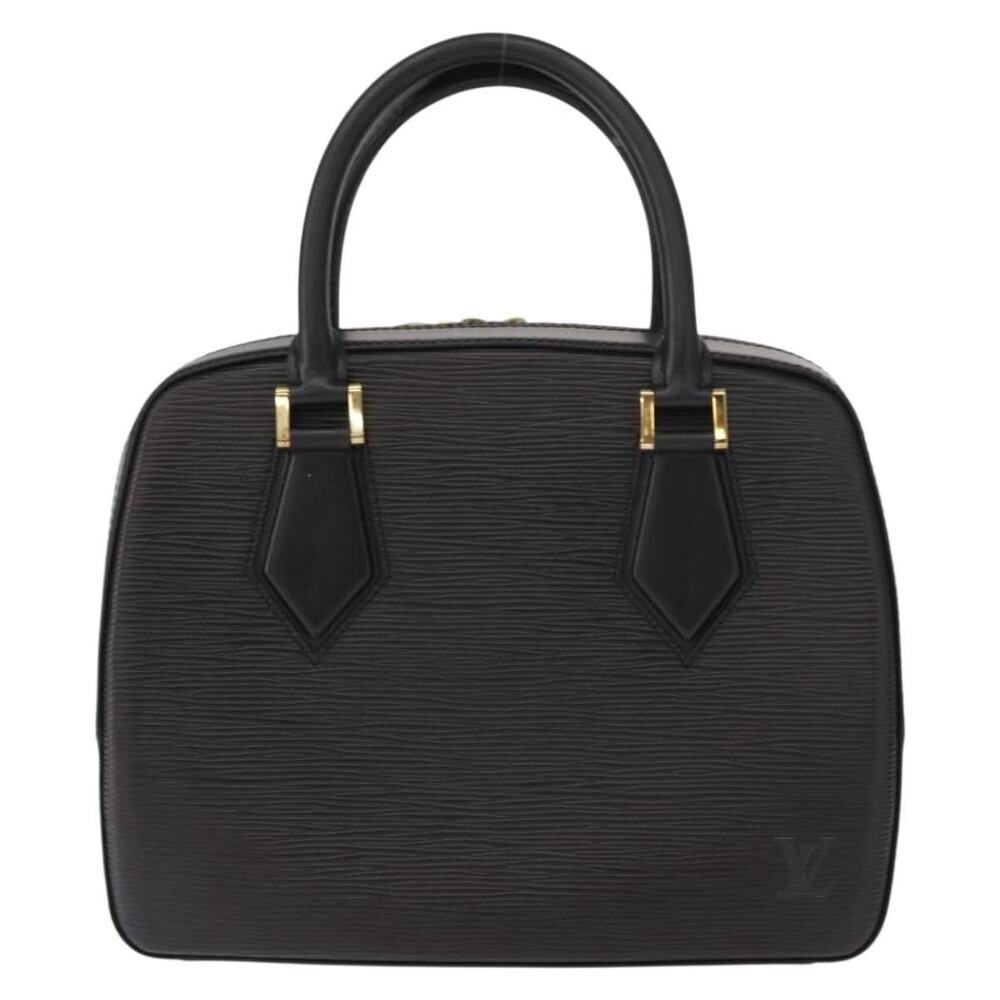 Louis Vuitton Epi Sablon Handbag Black
